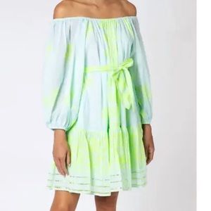 NWOT Juliet Dunn Boho Dress with belt